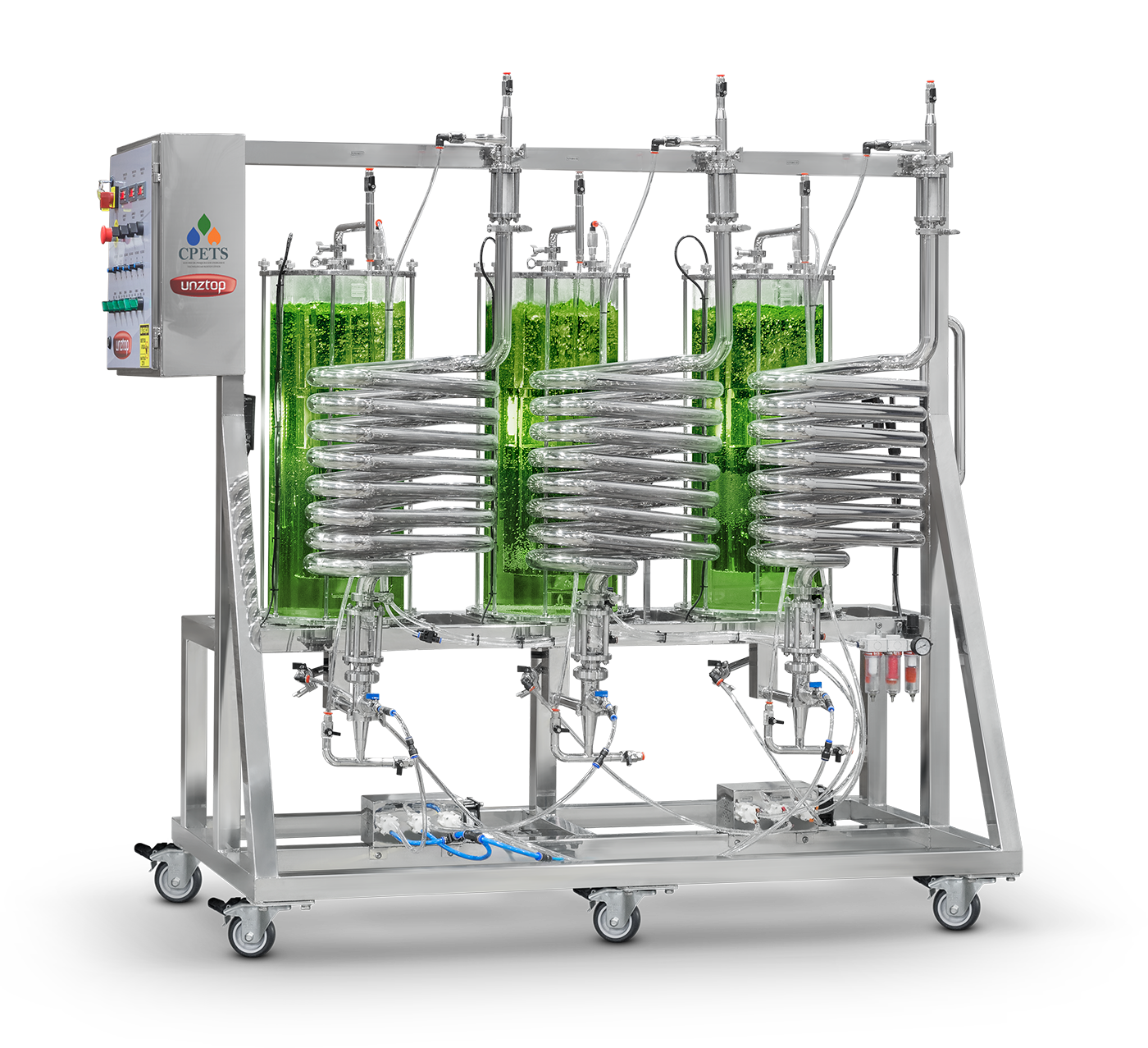 FILTRO BIOLÓGICO  COM MICROALGAS PARA BIOGÁS